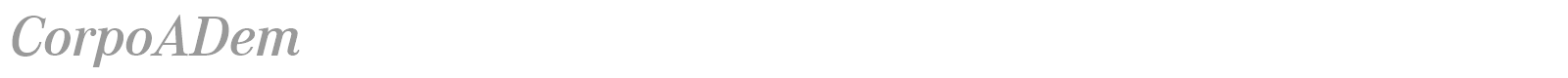 CorpoADem font preview